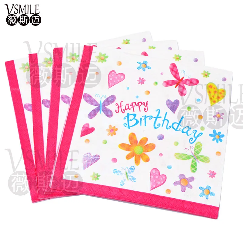 Pcs Sac Colore Papillon Fleurs Joyeux Anniversaire Themes Serviettes En Papier Pour Enfants Bebe Fille Garcons D Anniversaire Decoration Tissus Aliexpress Pcs Sac Colore Papillon Fleurs Joyeux Anniversaire Themes Serviettes En Papier Pour Enfants Bebe Fille Garcons D Anniversaire Decoration Tissus Aliexpress