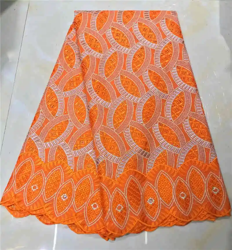 Фабрика предлагает швейцарское кружево ткань высокого качества 2019африканский сухой хлопок кружева с камнями ткань для нигерийские Свадебные платья NX566u - Цвет: As Picture