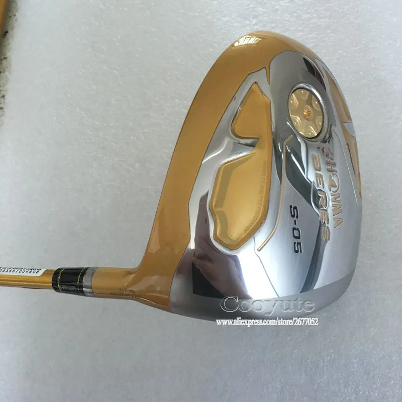 Новые гольф-клубы HONMA S-05 4 звезды гольф-драйвер 9,5 или 10,5 чердак-драйвер графитовый Вал R или S гибкий гольф-вал Cooyute