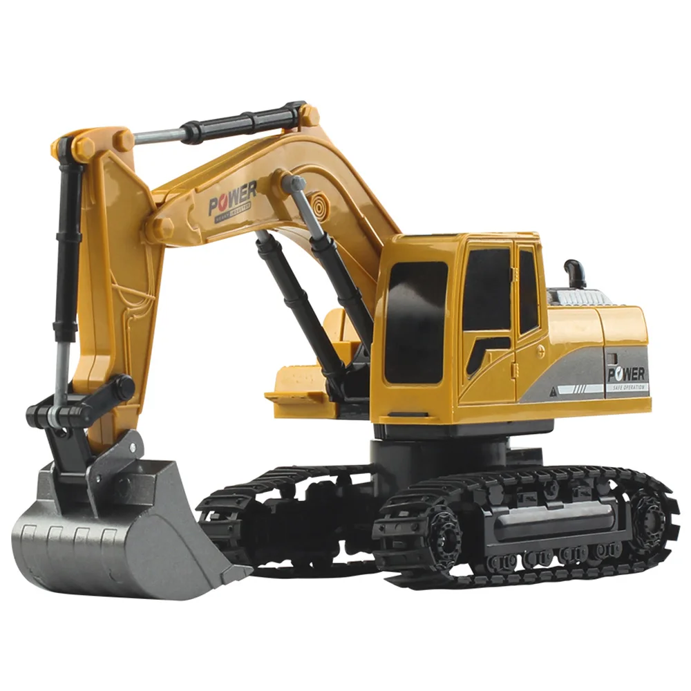 

1:24 Scale 4DW 2.4GHz Wireless Remote Control Toys Car Crawler Excavator For Kids 5CH / 6CH Version Engineering Vehicle
