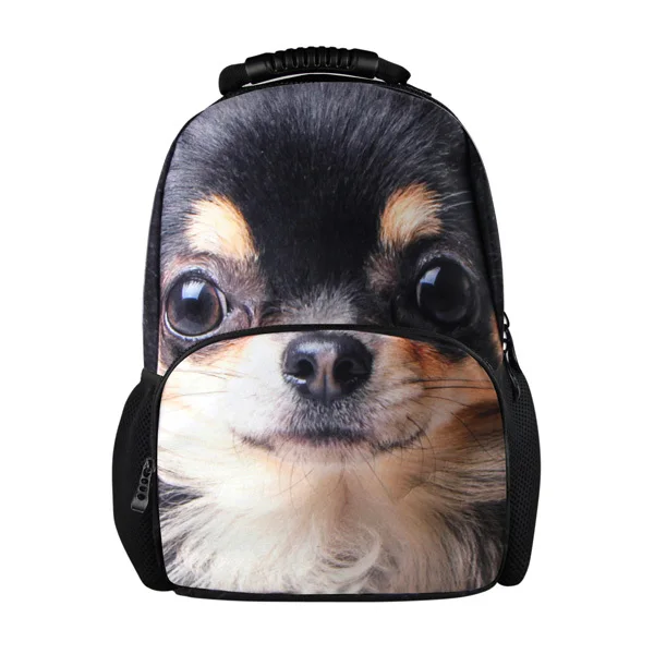 

New Fashion Women 3D Animal Backpacks Female Travel Laptop Backpack Cute Pet Cat Printing Bagpack Children School Bags Mochila