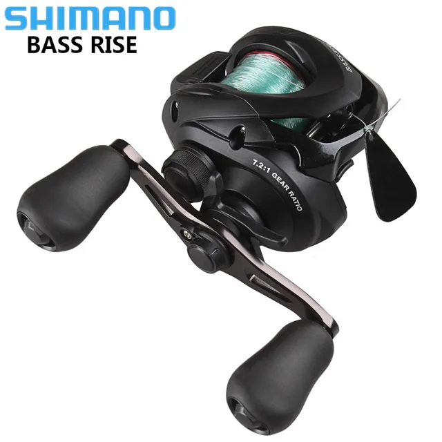 Best Price Original SHIMANO BASS RISE Bait Casting Fishing Reel with 3.5# Fishing line 7.2:1 1+1BB Molinete Baitcasting Reels Saltwater Best Price Original SHIMANO BASS RISE Bait Casting Fishing Reel with 3.5# Fishing line 7.2:1 1+1BB Molinete Baitcasting Reels Saltwater