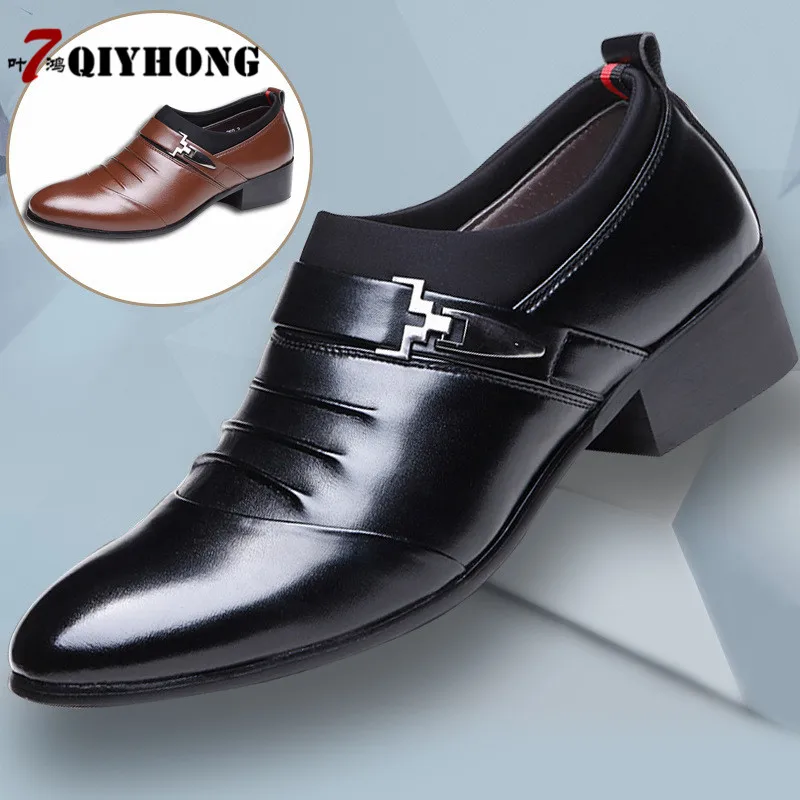 Eur 2 Cuir Lacets Ventes Appartements En Hommes 1 Qiyhong Chaudes 38 48 Taille Robe Conception Chaussures De Mode 3 Pu Marque D'affaires Casual qFx1Waw1g