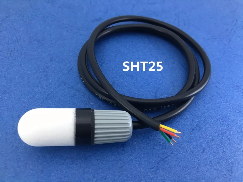 

TH25WGL Temperature humidity sensor ABS plastic waterproof dustproof locking protect cover shell house cable with SHT25