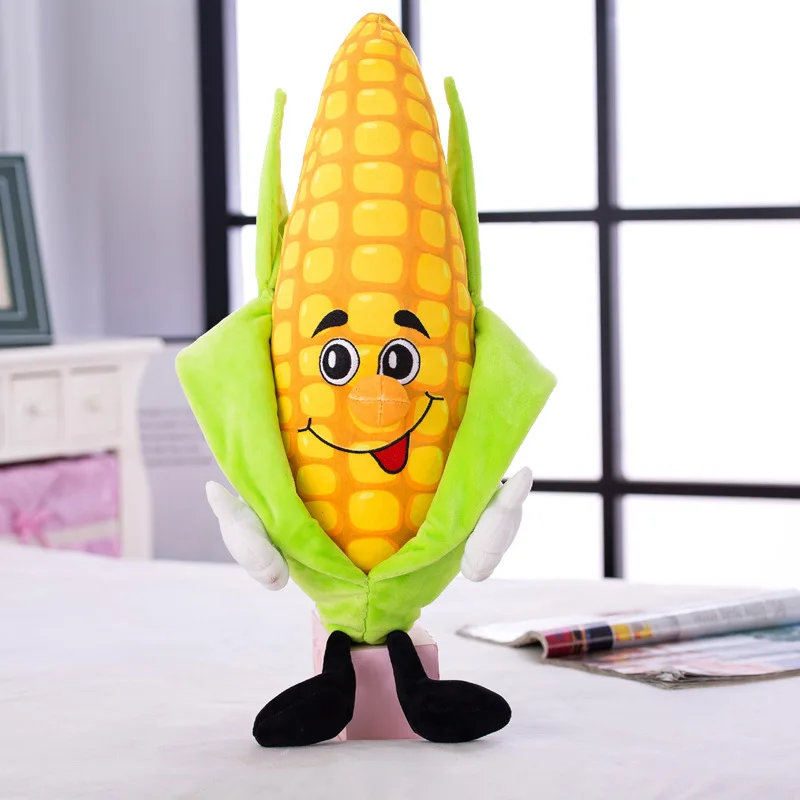 1 шт. 40 см 100 имитация мультфильма Kawaii Кукуруза плюшевые игрушки креативные милые