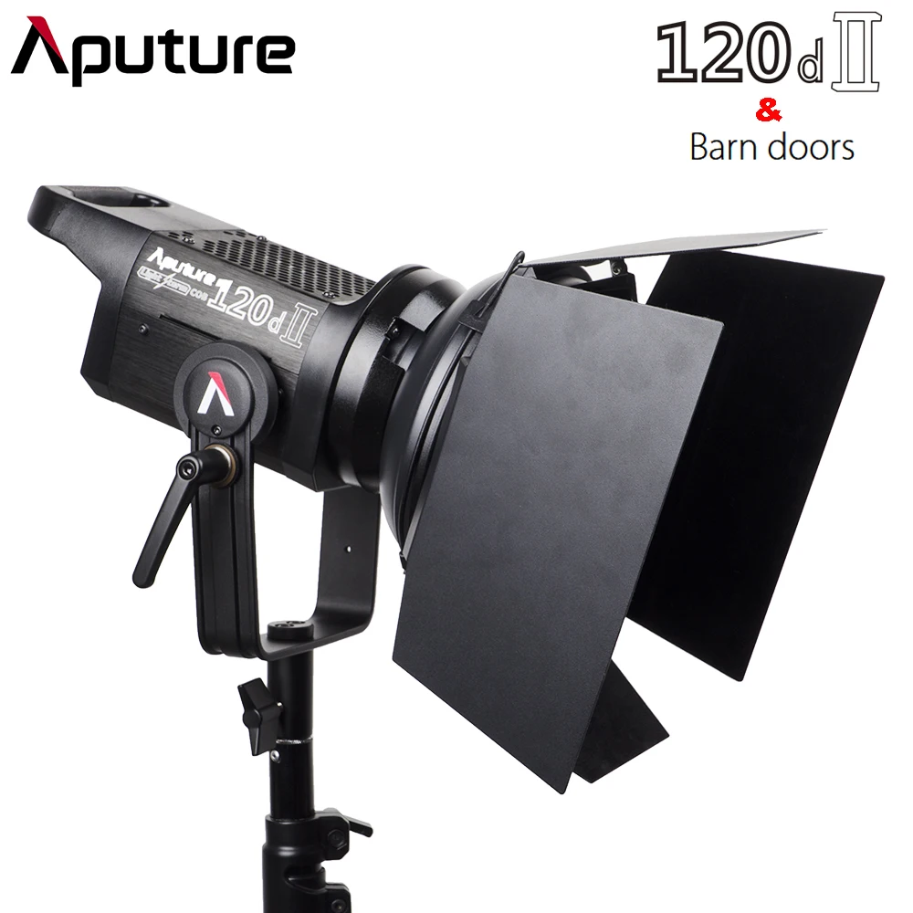 Aputure C120d II 120d + комплект двери сарая 30 000 Люкс @ 0 5 м светильник вых эффектов CRI 96 TLCI 97