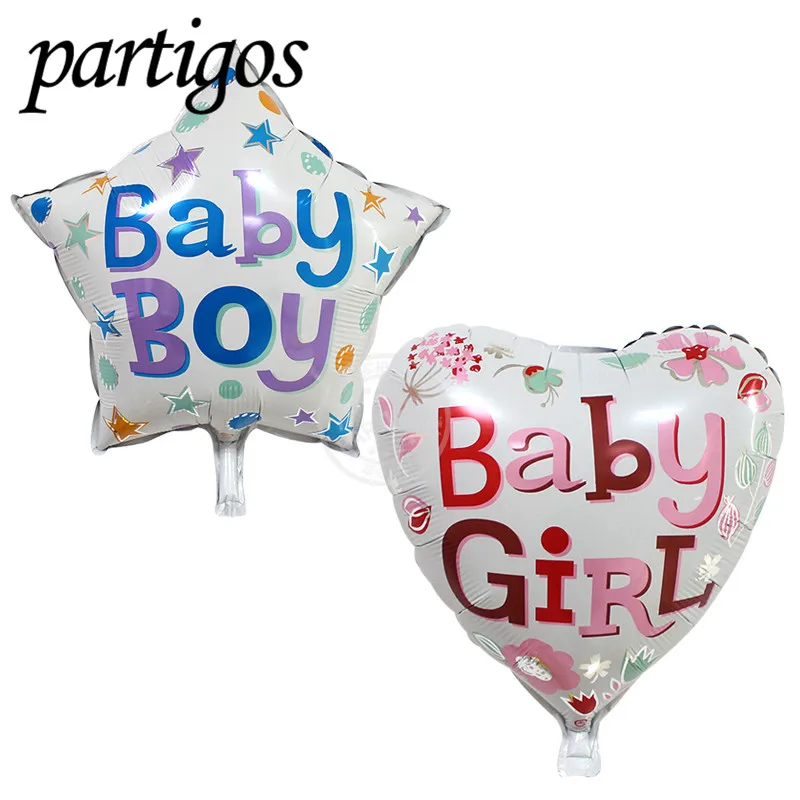 

10pcs 18inch girl boy happy birthday foil balloons birthday decorations air balloon one hundred days party supplies baby shower