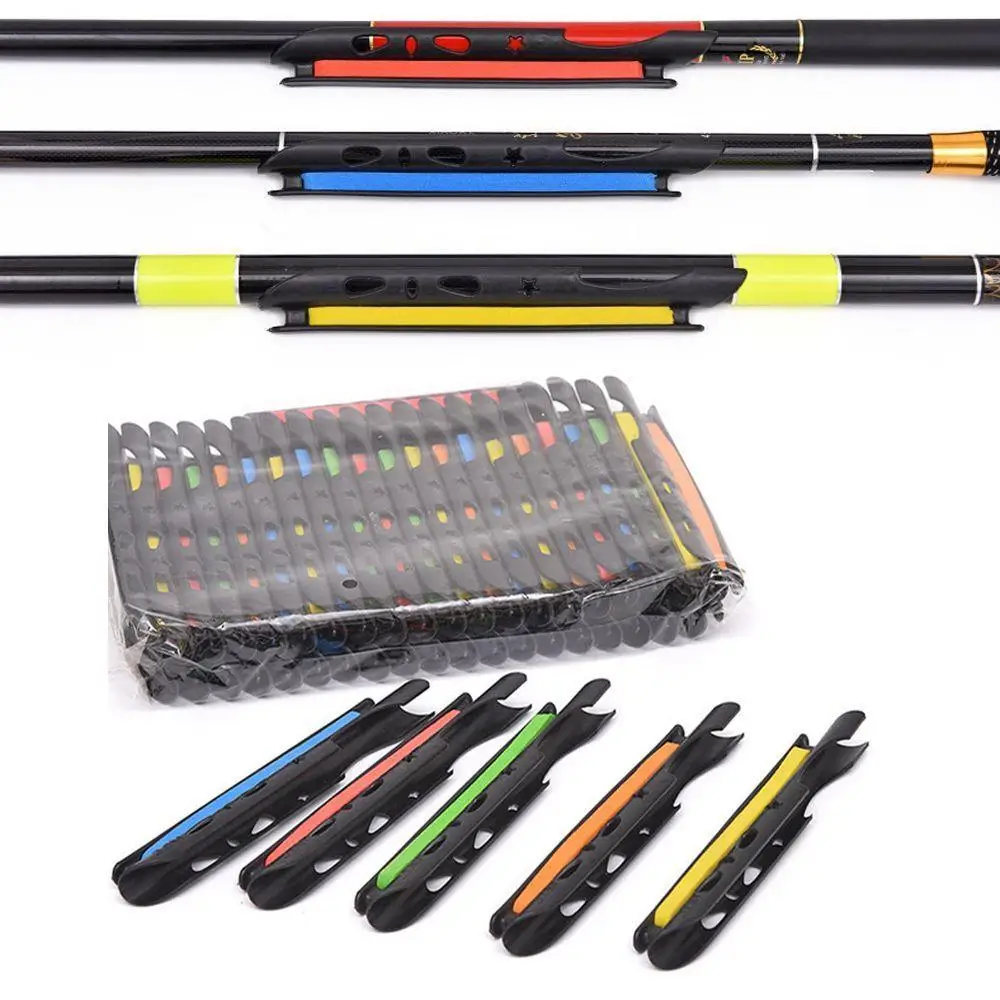 

10pcs Winding Board For Fishing Lines Coiling Plate Bite Alarm Lip Grip Carp Holder Rod Tackle Fishing Tools