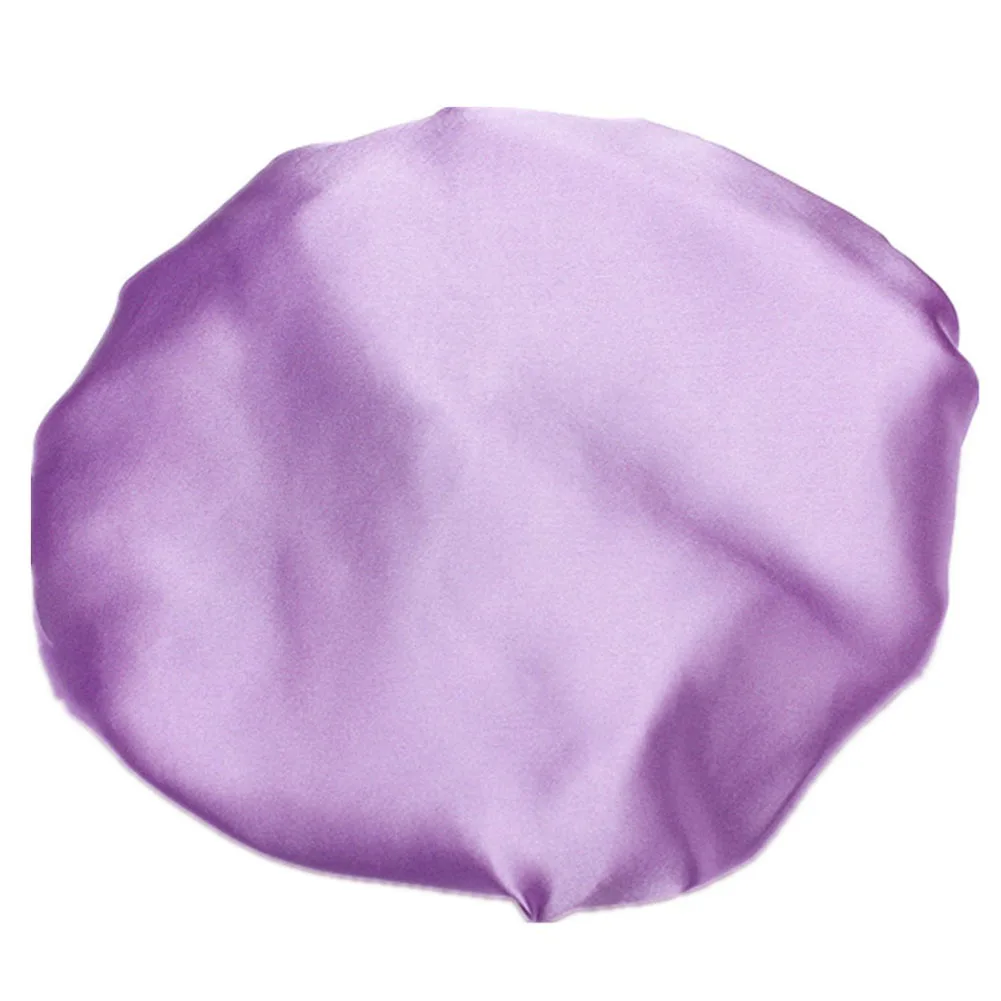 Женская водонепроницаемая эластичная кружевная шапочка для душа, банная шапочка для волос, спа защита TY99