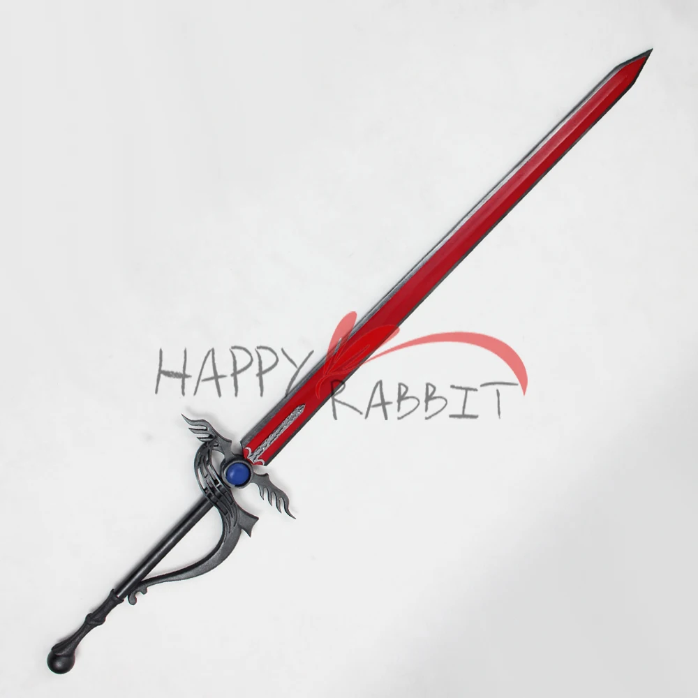 CRISIS CORE FINAL FANTASY VII Genesis's Red Sword PVC Cosplay Prop-0255