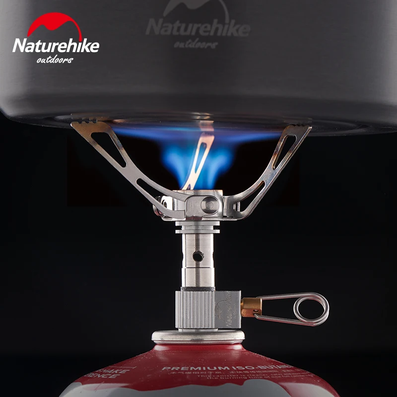 

Naturehike Gas Stove Super Lightweight Mini Pocket Outdoor Cooking Burner Folding Camping Gas Stove 3000W Outdoor Stove