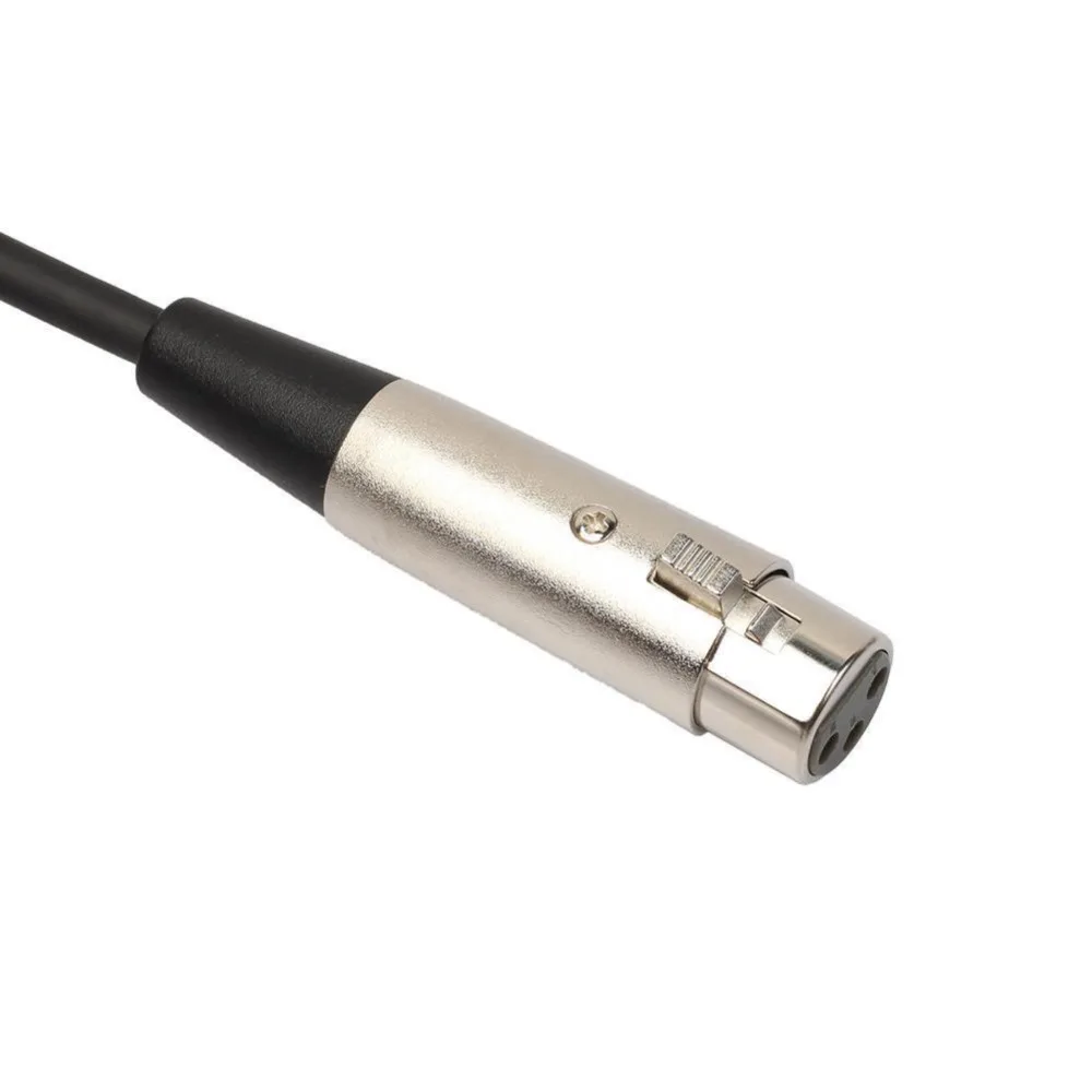 3 контактный разъем XLR Мама/папа на 1/4 дюйма 6 35 мм моно папа TRS аудиокабель Кабель
