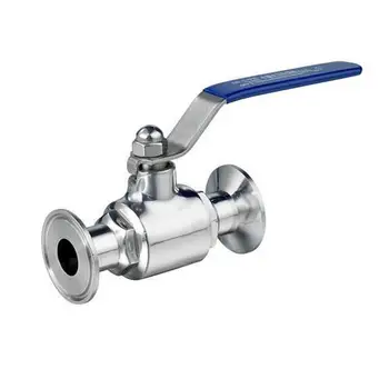 

Sanitary 3/4"x1.5"Tri Clamp Ball Valve PTFE Seat SS304 Stainless Steel