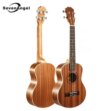 SevenAngel 2" Гавайская гитара гавайская гитара палисандр гриф 4 струны из красного дерева электрическая Гавайская гитара с звукоснимателем EQ Музыкальные инструменты