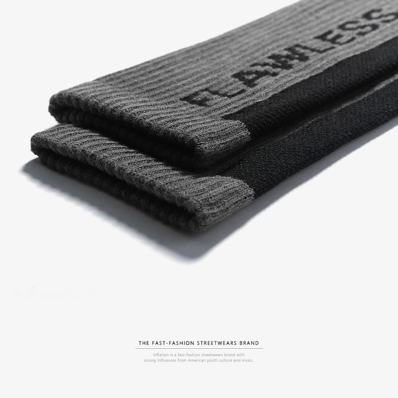 INFLATION 2018 männer frauen socken brief gedruckt socken hip hop streetwear ins casual Crew harajuku mode lange socken 921AI2018