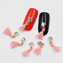 Beleshiny 10 шт Белый жемчуг 3D дизайн ногтей украшения, сплав ногтей Подвески, ногти Стразы для ногтей#594