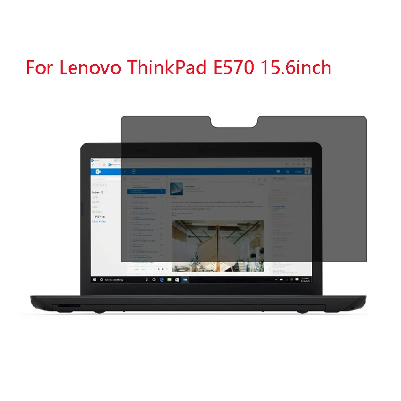 Для lenovo ThinkPad E570 15,6 дюймов экран ноутбука Защитное стекло для сохранения личной информации конфиденциальности Анти-Blu-ray эффективная защита