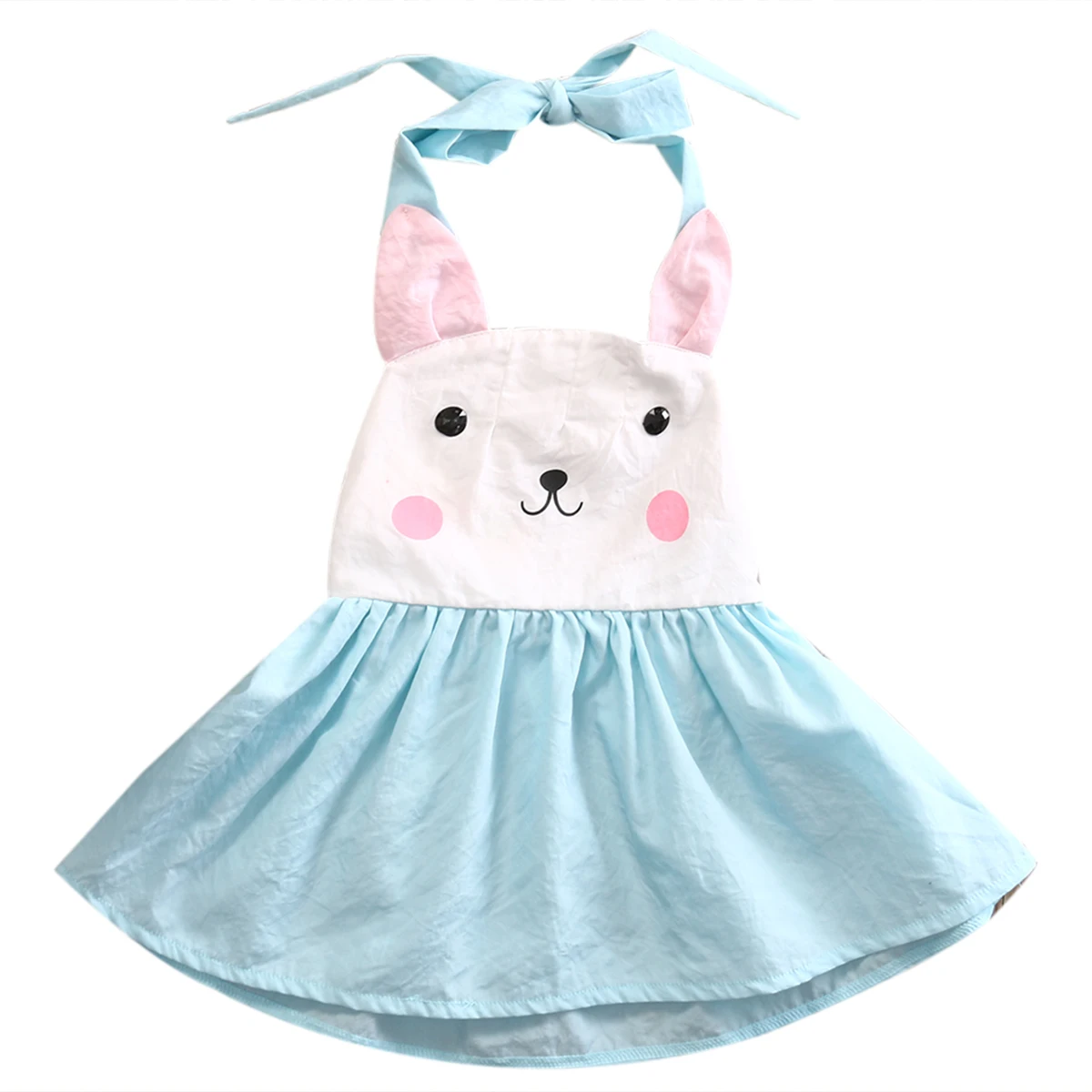 

2017 Summer Toddler Kids Baby Girls Bunny Sleeveless Dress Princess Party Pageant Holiday Tutu Mini Dresses