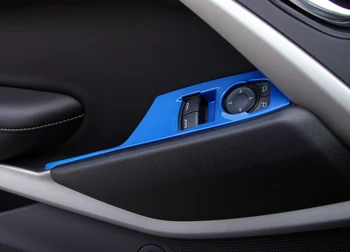 

Car Styling Plastic Car Styling Interior Accessories Door Window Lift Regulator Switch Cover For Chevrolet Camaro 2017 2018ABS