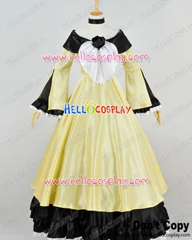 

Vocaloid 3 Evils Kingdom Kagamine Rin Outfit Cosplay Costume H008