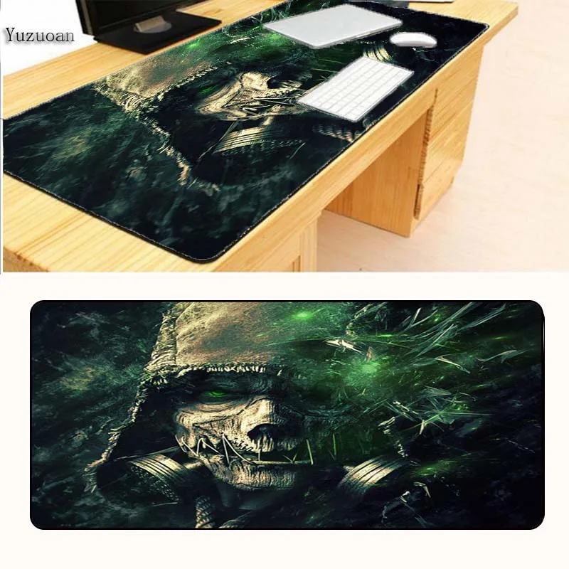 Yuzuoan 900x400X3MM Batman Logo Game MousePads Computer Gaming MousePad Gamer Play Mat Version Mous