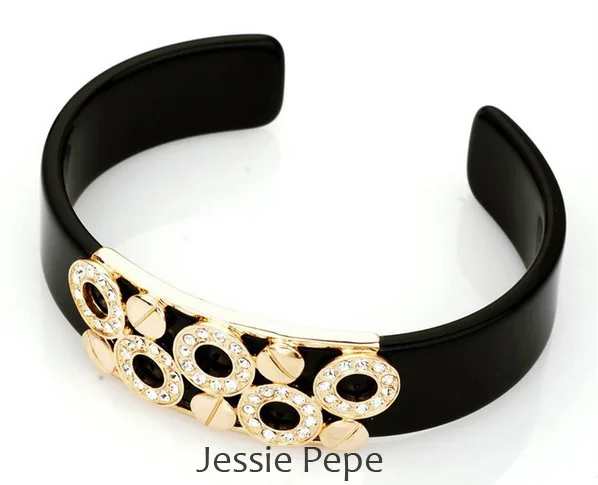 Jessie Pepe Геометрический стиль Браслеты Pulseiras с австрийского хрусталя Stellux подарок Добро пожаловать оптовая продажа # JP80009