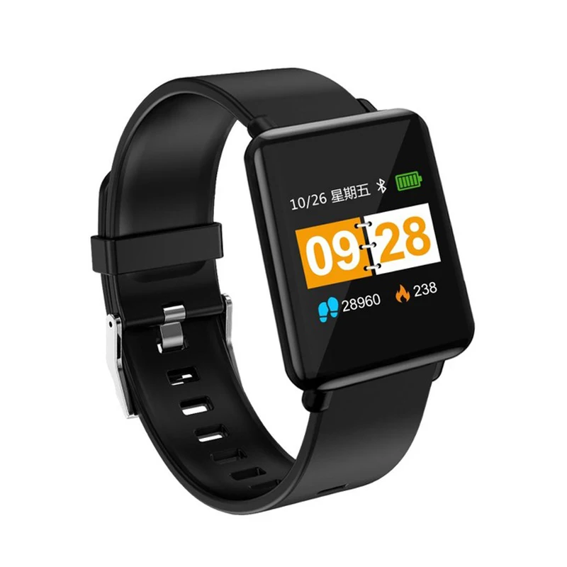 

Smart Watch Waterproof Mens Womens motion Smartwatch Pedometer Fitness tracker Heart Rate Blood Pressure Monitor For Android IOS