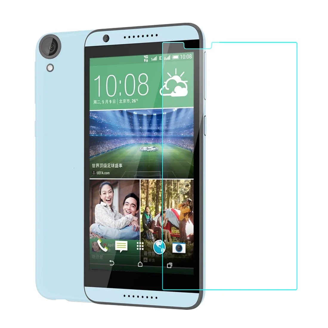 Качественное закаленное стекло 0 3 мм 9H для HTC Desire 620 626 816 820 828 One M7 M8 M9 10 защитная