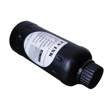 Светодиодный УФ 500 мл/белые чернила для УФ планшетного принтера на ПК ПВХ ABS стекло материал