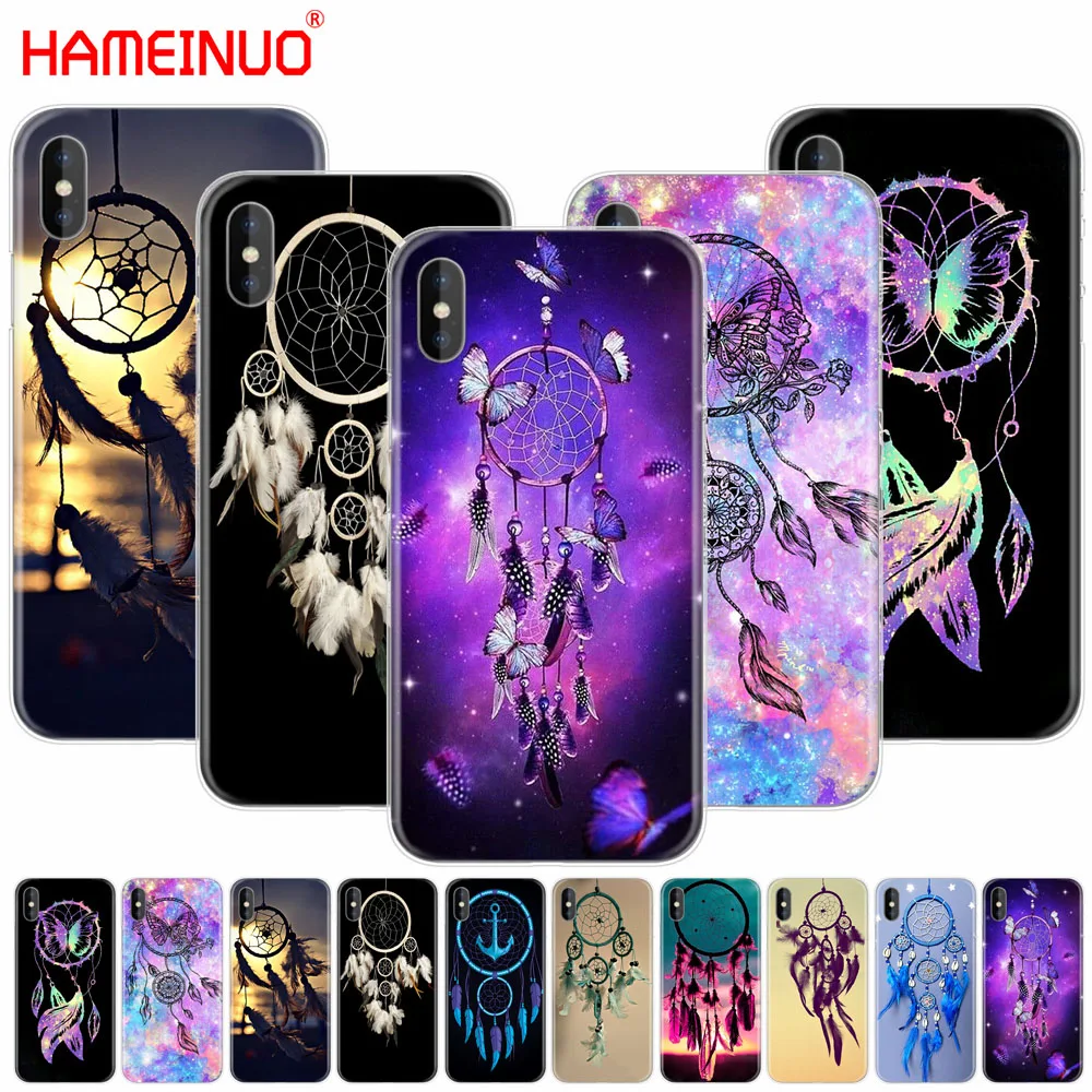 Чехол для мобильного телефона HAMEINUO Dream Catcher iphone X 8 7 6 4 4S 5 5S SE 5c 6s plus|Бамперы| |