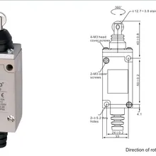 4 шт./партия Высокое качество CNTD CHL-5200 воблый рычаг Концевой переключатель/микро переключатель, металлический нижний корпус