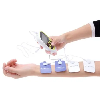 

2 channel output 8 electrode pads TENS EMS MASSAGER MACHINE/TENS UNIT/Electronic pulse massager/Electrical muscle stimulator