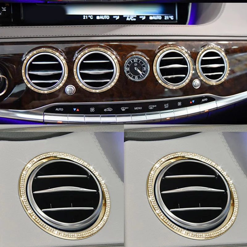 Stainless Steel Storage Box Handle Frame Cover Trim For 7 Series F01 F02 10-2015