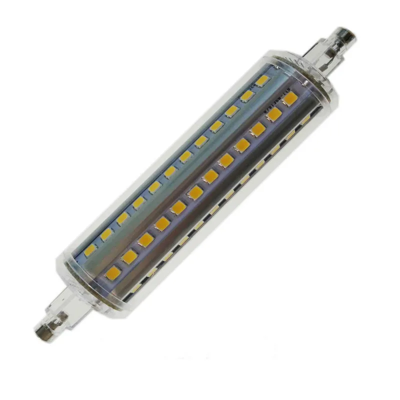 10 шт. затемнения 15 Вт r7s led SMD3528 72leds 85-265 В прожектор Светодиодная лампа светильник светодиодные лампы теплый/холодный белый