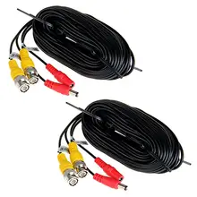 CCTV DVR Camera Video DC Power Security BNC Cable Extension Cord 10-60m Hot Selling CCTV DVR Camera Video DC Power Security BNC Cable Extension Cord 10-60m Hot Selling