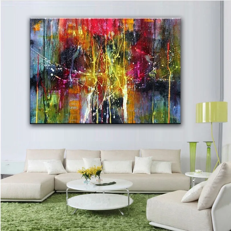 hand painted canvas oil painting