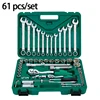 150 Pcs/set Car Repair Tools, 1/4 Inch Car Repair Kit Socket Wrench Ratchet Tool Combination Mixed Packaging Tool Set ► Photo 3/6