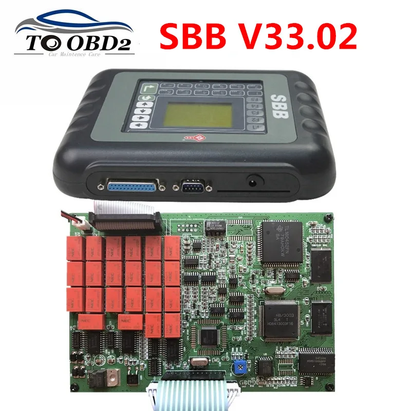 

SBB Auto Key Programmer V33.02 /V46.02 Programmer For Immobilize SBB Key Programmer For Multi-Brand Cars Key Transponder