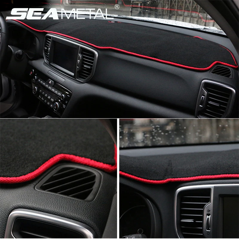 

LHD For KIA Sportage QL 2016 2017 Accessories on Car Dashboard Mat Anti-slide Pad Cover in the Car Auto Custom Anti-dust Mats