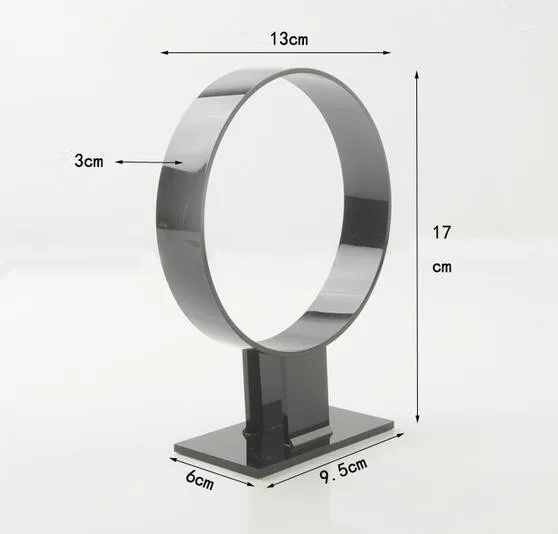 

2pcs Hot sale Acrylic hairband headband display holder hairpin display stand hair hoop jewlery display rack headphone Showcase