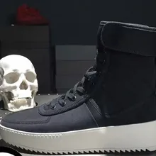 Новинка; красивые ботинки в стиле тумана; ботинки Джастина Бибера; обувь наивысшего качества; ботинки Kanye Weat; мужские повседневные ботинки из натуральной кожи; Botas