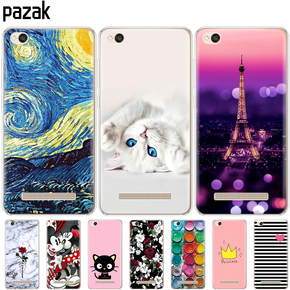 

Silicone phone Case For Xiaomi Redmi 4A Cases for Redmi 4A Hongmi 4a 5.0 inch soft TPU Phone Back cover full 360 Protective