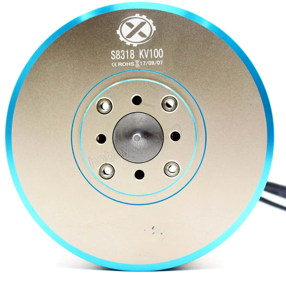 HLY S8318 KV100/KV120 brushless motor 36N40P Dustproof waterproof thick line for Agriculture drone multi-axis Multicopter 1 PCS HLY S8318 KV100/KV120 brushless motor 36N40P Dustproof waterproof thick line for Agriculture drone multi-axis Multicopter 1 PCS