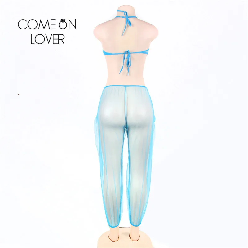 Comeonlover сексуальное нижнее белье синее индийское стильное горячее эротическое с