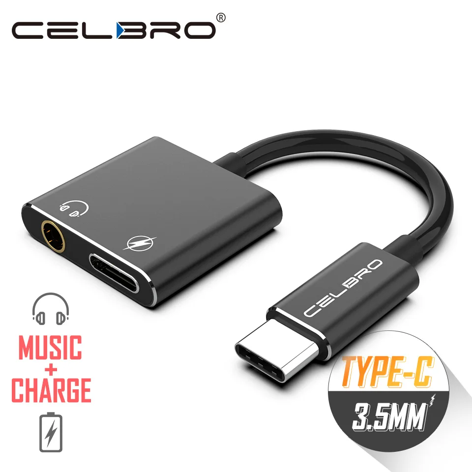 

USB Type C Adapter Type C To 3.5mm Earphone Jack Adapter Aux Audio Converter Adapter for Samsung Huawei Xiaomi Oneplus LG Nokia