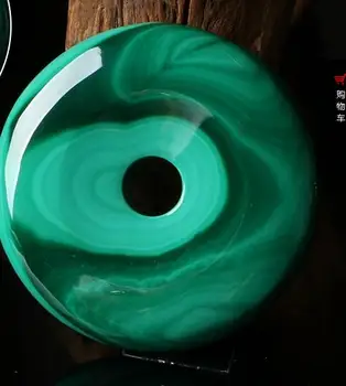 

Malachite couple section safe buckle Jewelry Pendant Necklace