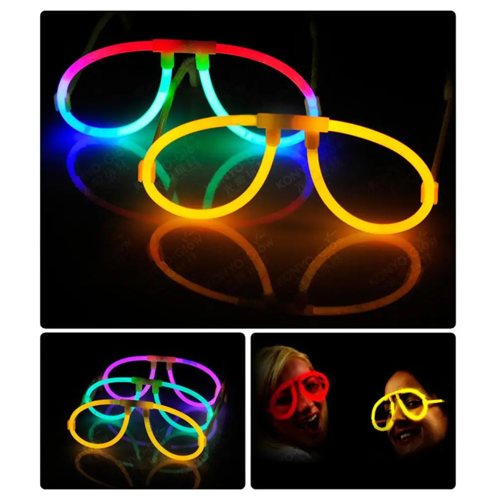 Glasses Light Birthday Christmas Gift Kids Glow PE Toys Fluorescence