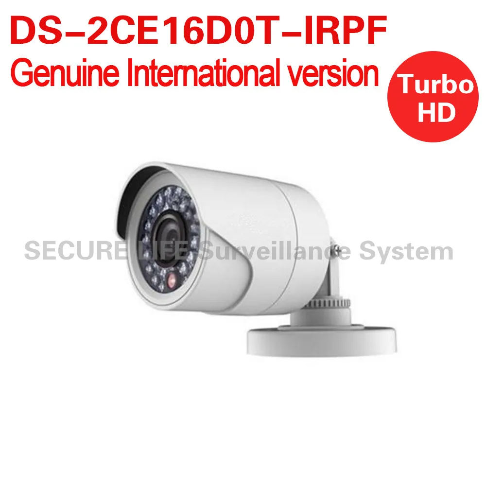 

DS-2CE16D0T-IRPF English version 2MP Bullet turbo HD TVI Camera up to 20m IR Switchable TVI/AHD/CVI/CVBS OSD menu IP66