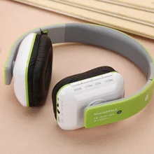 JKR-202B Проводная стерео музыка головная повязка гарнитура портативные складные наушники Поддержка TF FM радио вызов для смартфонов ПК# B4