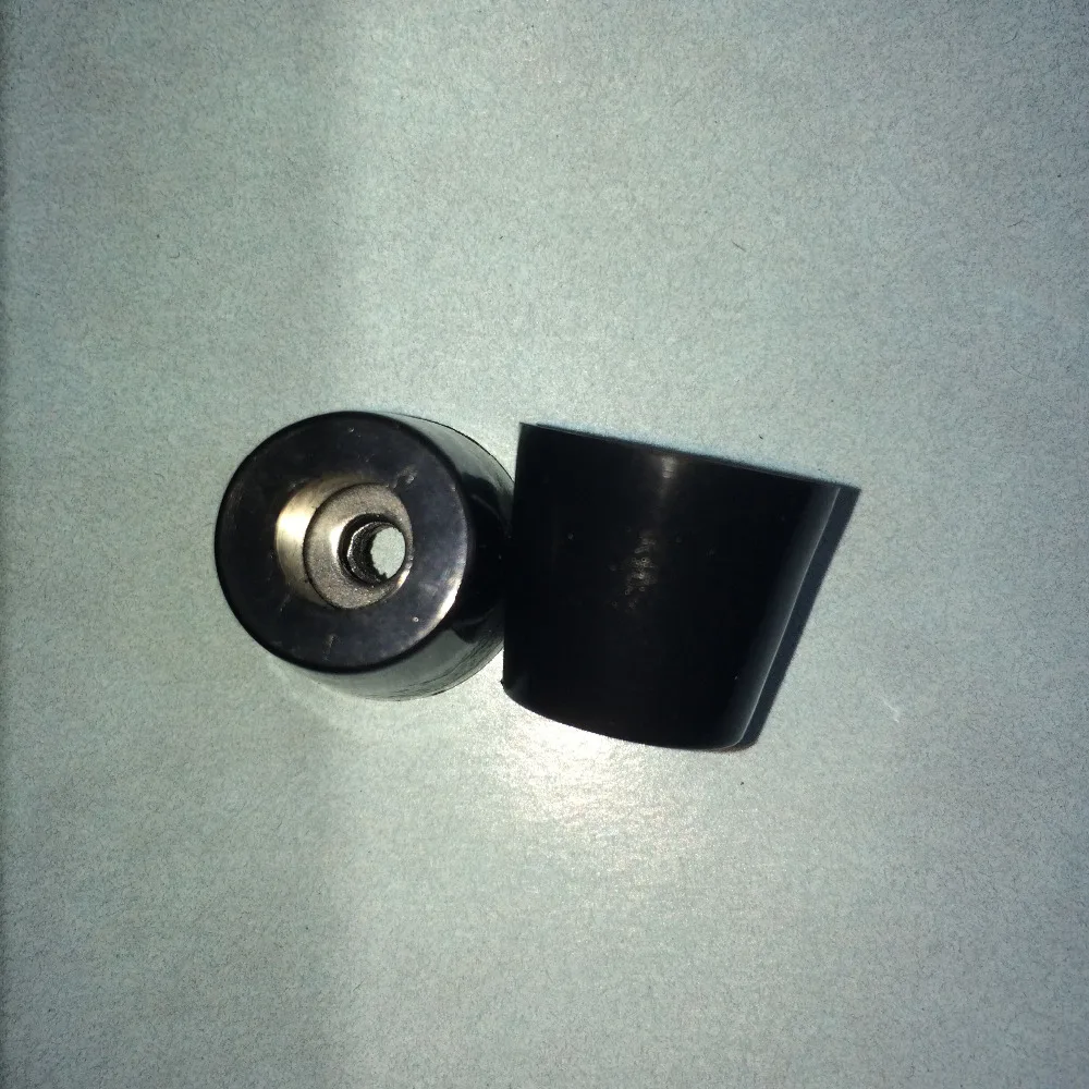 Rubber Black Non-slip Furniture Table Chair Leg Caps Foot Pads Cabinet Foot Bumpers 14mm x 11mm x 9mm